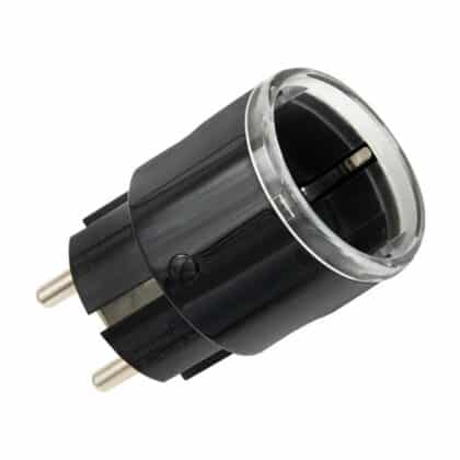 Έξυπνη Πρίζα Shelly Plug S MTR Gen3 (Μαύρη)