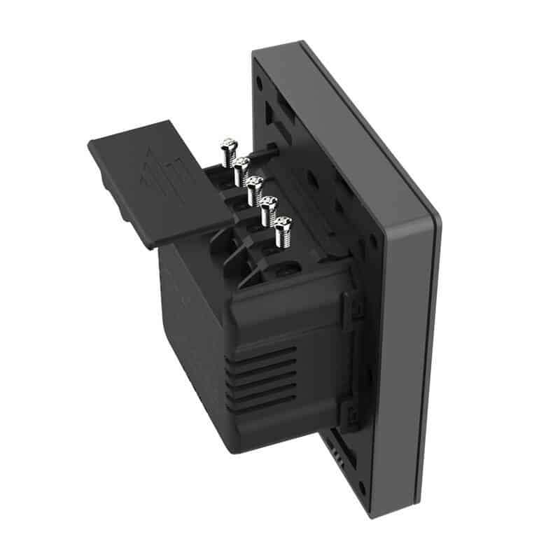 Έξυπνος επιτοίχιος διακόπτης WiFi SONOFF M5-1C-80 (1 καναλιού, για πλαίσιο, γραφίτης) - Image 7