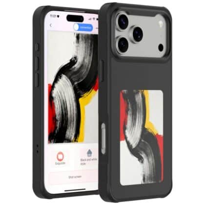 4smarts E-Ink - θήκη για Apple iPhone 17 Pro Max - Μαύρο