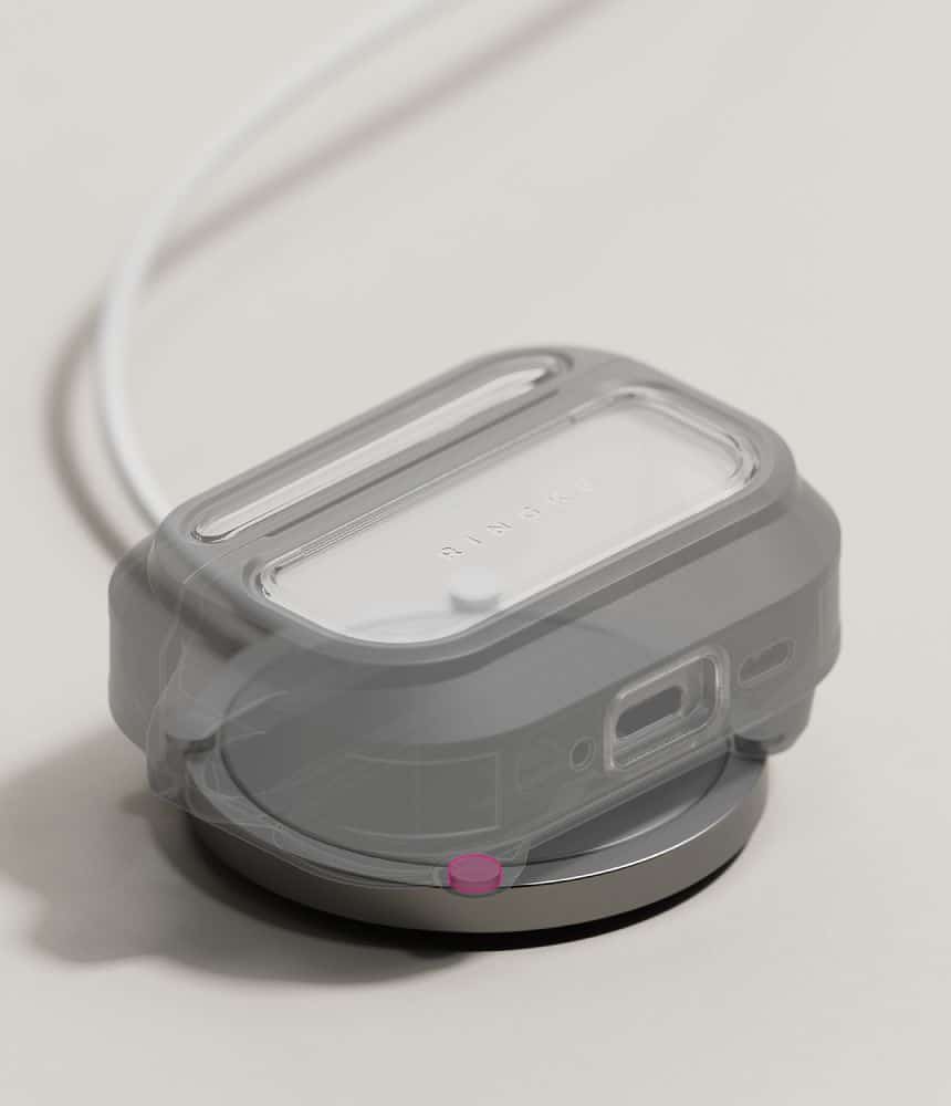RINGKE UX ΜΑΓΝΗΤΙΚΑ APPLE AIRPODS PRO 3 ΔΙΑΦΑΝΑ - Image 4