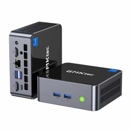 GMKtec Μίνι Υπολογιστής M3 Intel i5-12450H 16GB RAM + 512GB SSD WIN 11 Pro