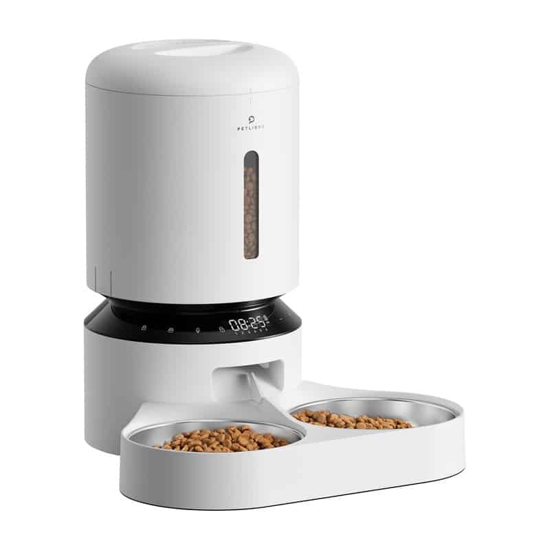 Petlibro Granary διανομέας τροφής με διπλό μπολ 5L (λευκό) - Image 4