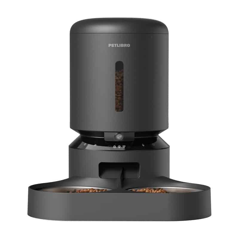 Petlibro Granary δοσομετρητής κάμερας με διπλό μπολ, 5L (μαύρο) - Image 2