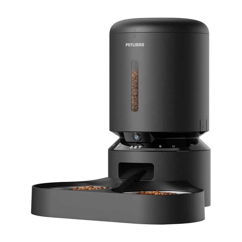 Petlibro Granary δοσομετρητής κάμερας με διπλό μπολ, 5L (μαύρο) - Image 3