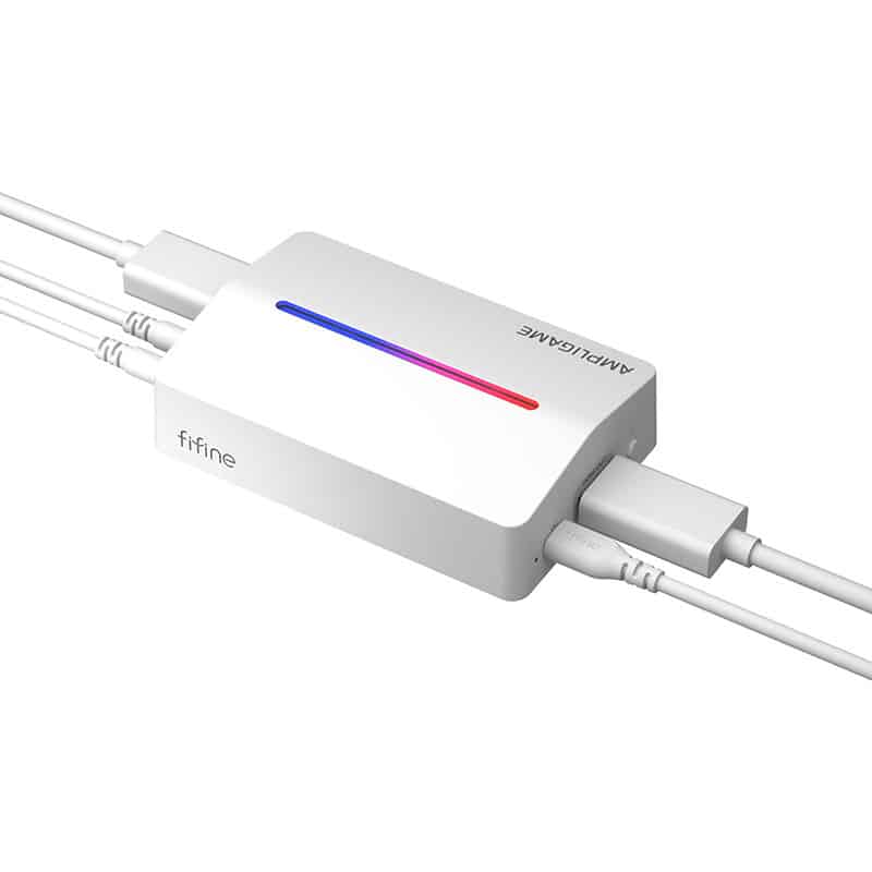 Fifine V3W, κάρτα λήψης HDMI σε USB-A (λευκό) - Image 3