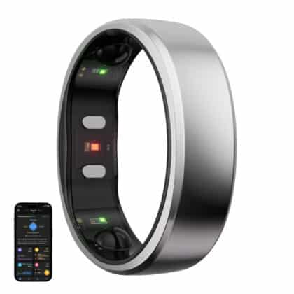 Smartring RingConn Gen 2 (μέγεθος 7, ασημί)