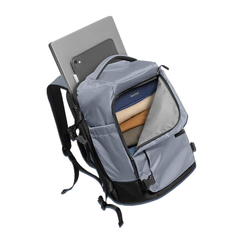 Navigator-T66 Liteway Travel Backpack 28L 15,6"(Ανοιχτό γκρι) - Image 3