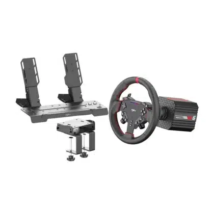 Σετ τιμονιέρας PXN VD6 EU με τιμόνι Direct Drive, βάση και πεντάλ