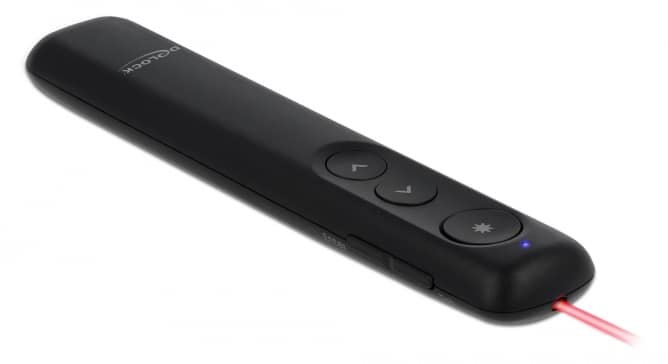 DELOCK Τηλεχειριστήριο παρουσιάσεων 64092 με laser, ασύρματο, έως 30m - Image 3