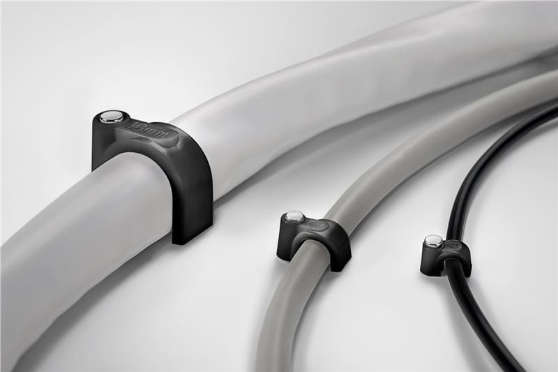 GOOBAY ρόκα στήριξης καλωδίων 64681, 8mm, μαύρο, 100τμχ - Image 2