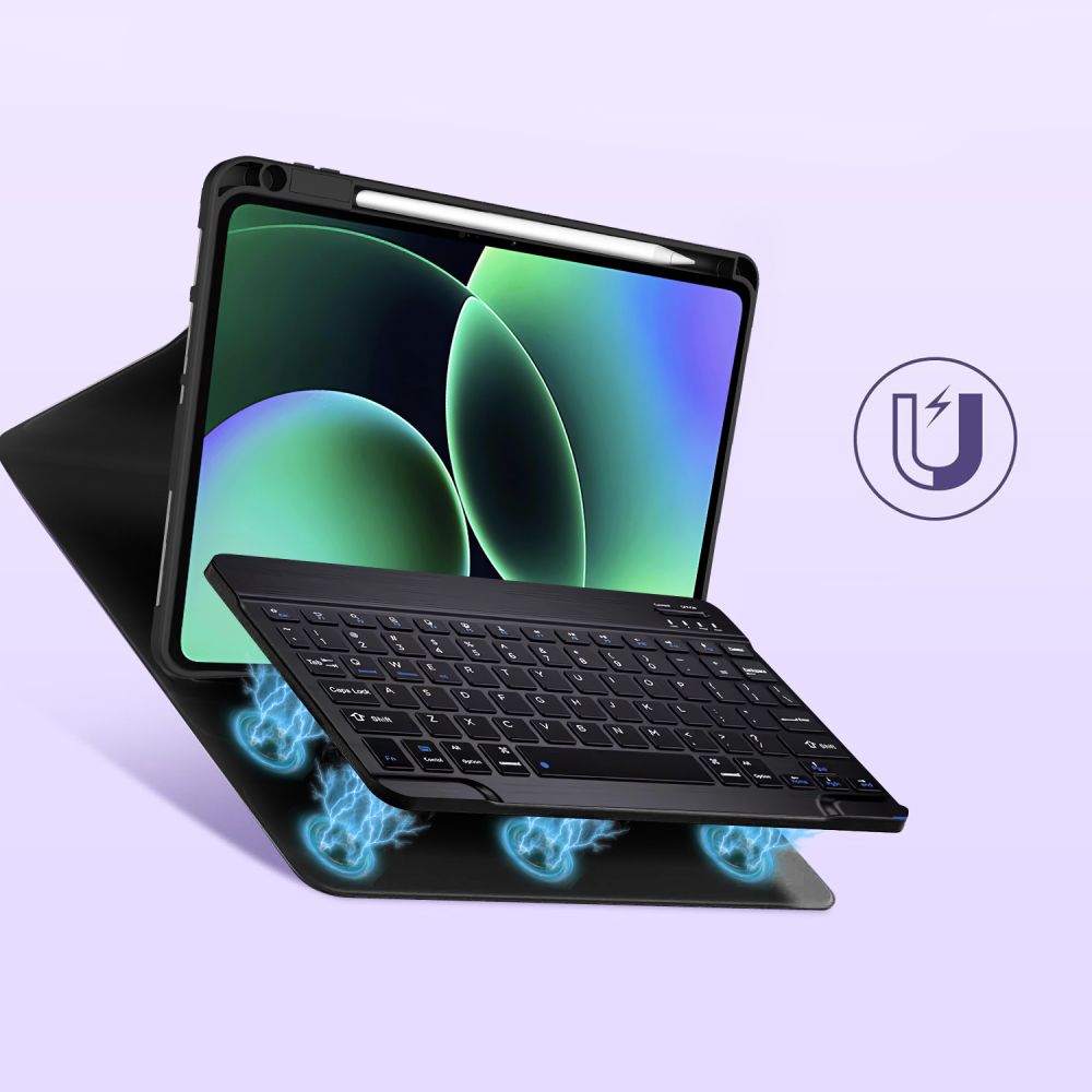 TECH-PROTECT SC PEN + KEYBOARD - θήκη για Xiaomi Pad 7 / Pro 8 - Μαύρο - Image 6