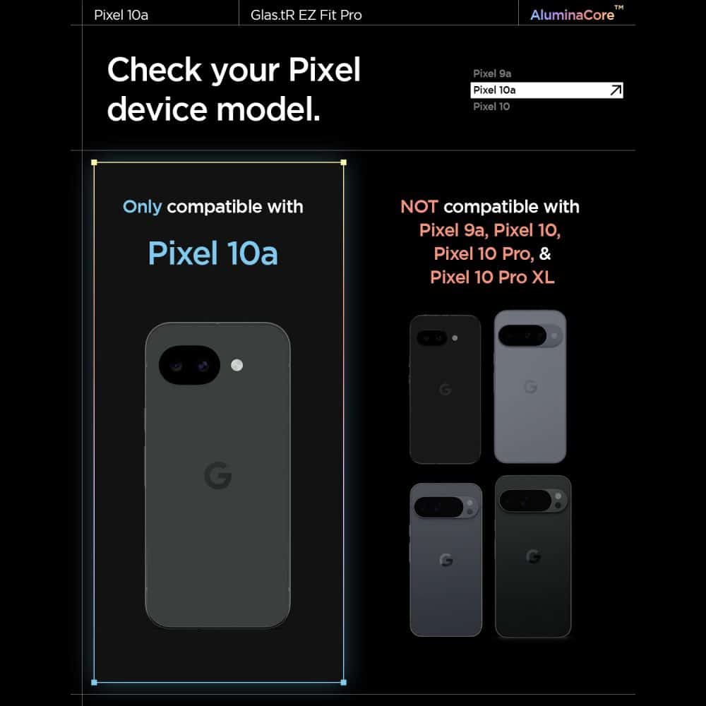 Spigen Glas.tR EZ Fit Pro - θήκη για Google Pixel 10a - Διάφανο - Image 6