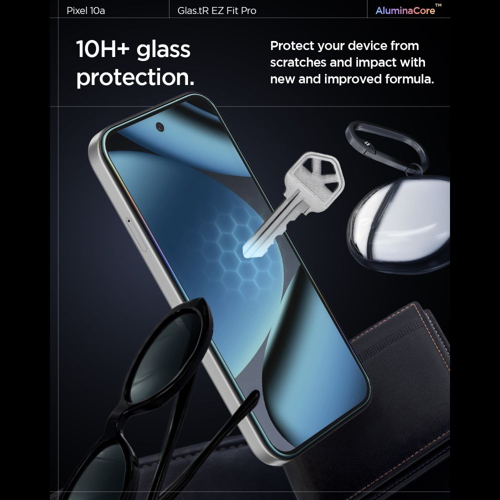 Spigen Glas.tR EZ Fit Pro - θήκη για Google Pixel 10a - Διάφανο - Image 7