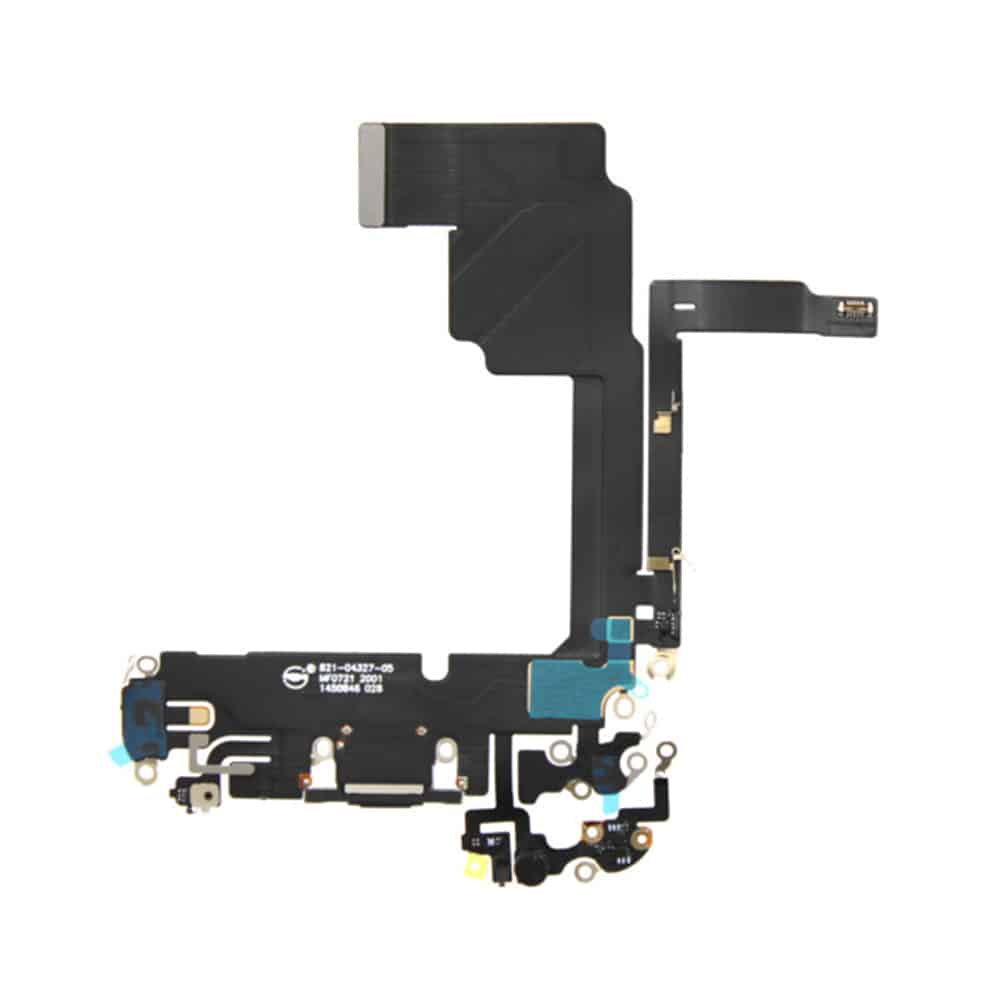 OEM - Θύρα φόρτισης Flex (20525) - iPhone 15 Pro - Μαύρο τιτάνιο - Image 2