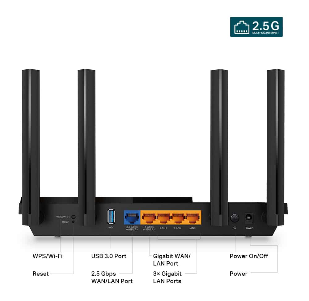 WIRELESS ROUTER TP-LINK Archer AX55 PRO - Image 3