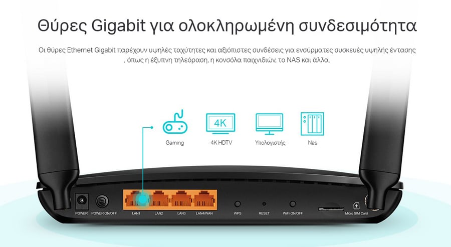 WIRELESS ROUTER TP-LINK Archer MR600 - Image 4