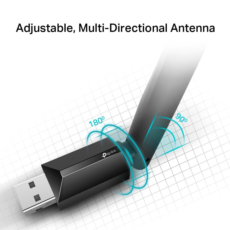 WIRELESS ADAPTER TP-LINK Archer T2U Plus - Image 2