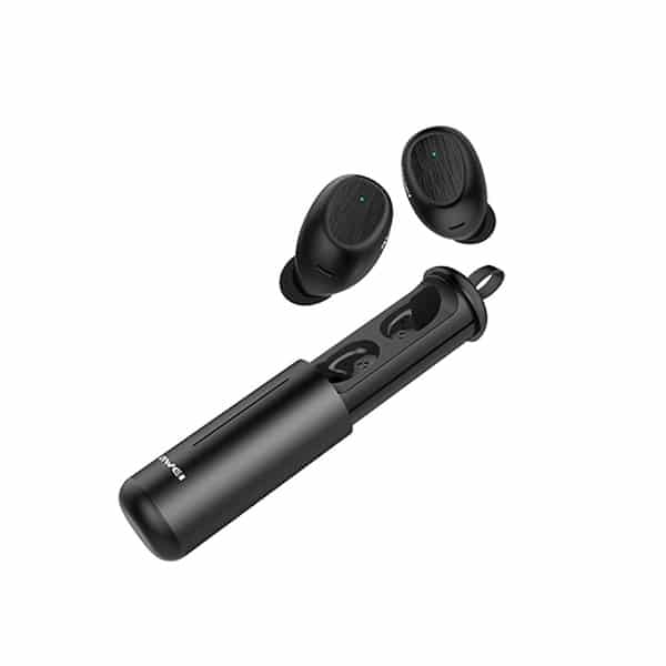 Ακουστικά AWEI Bluetooth 5.0 T55 TWS + βάση σύνδεσης σε μαύρο χρώμα - Image 4