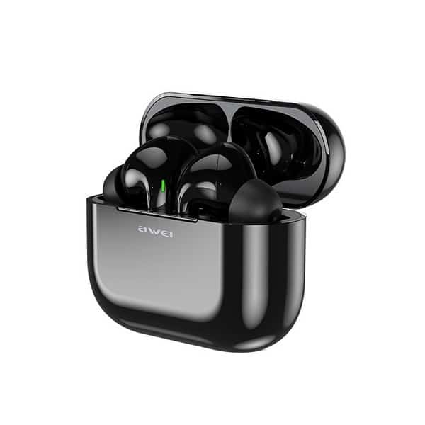 Ακουστικά AWEI Bluetooth 5.0 T29 TWS + βάση σύνδεσης σε μαύρο χρώμα - Image 2