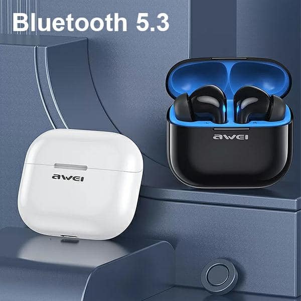 Σταθμός σύνδεσης ακουστικών AWEI Bluetooth 5.3 T1 Pro+, μαύρο - Image 2