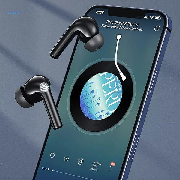 Σταθμός σύνδεσης ακουστικών AWEI Bluetooth 5.3 T1 Pro+, μαύρο - Image 5