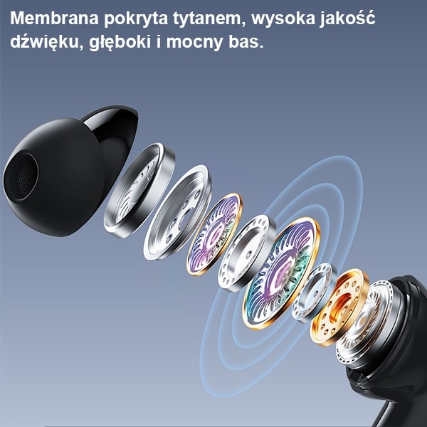 Ακουστικά AWEI Bluetooth 5.3 T50 TWS + βάση σύνδεσης σε μαύρο χρώμα - Image 6