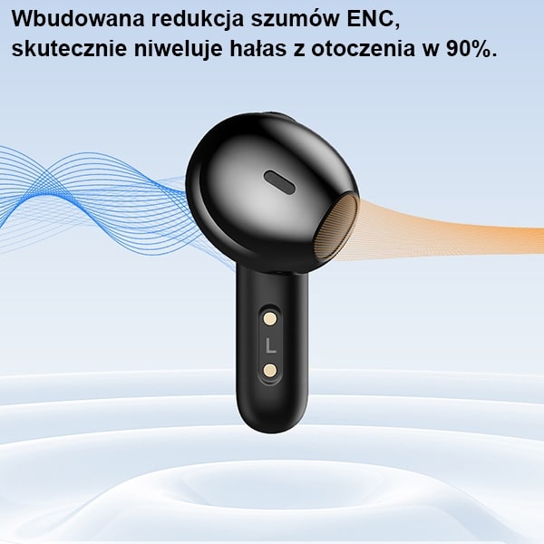 Ακουστικά AWEI Bluetooth 5.3 T66 TWS + βάση σύνδεσης σε μαύρο χρώμα - Image 3