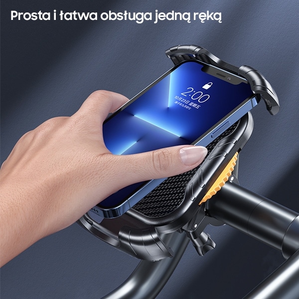 Βάση ποδηλάτου AWEI X29 4,7"-6,7" για πλαίσιο, μαύρη - Image 6
