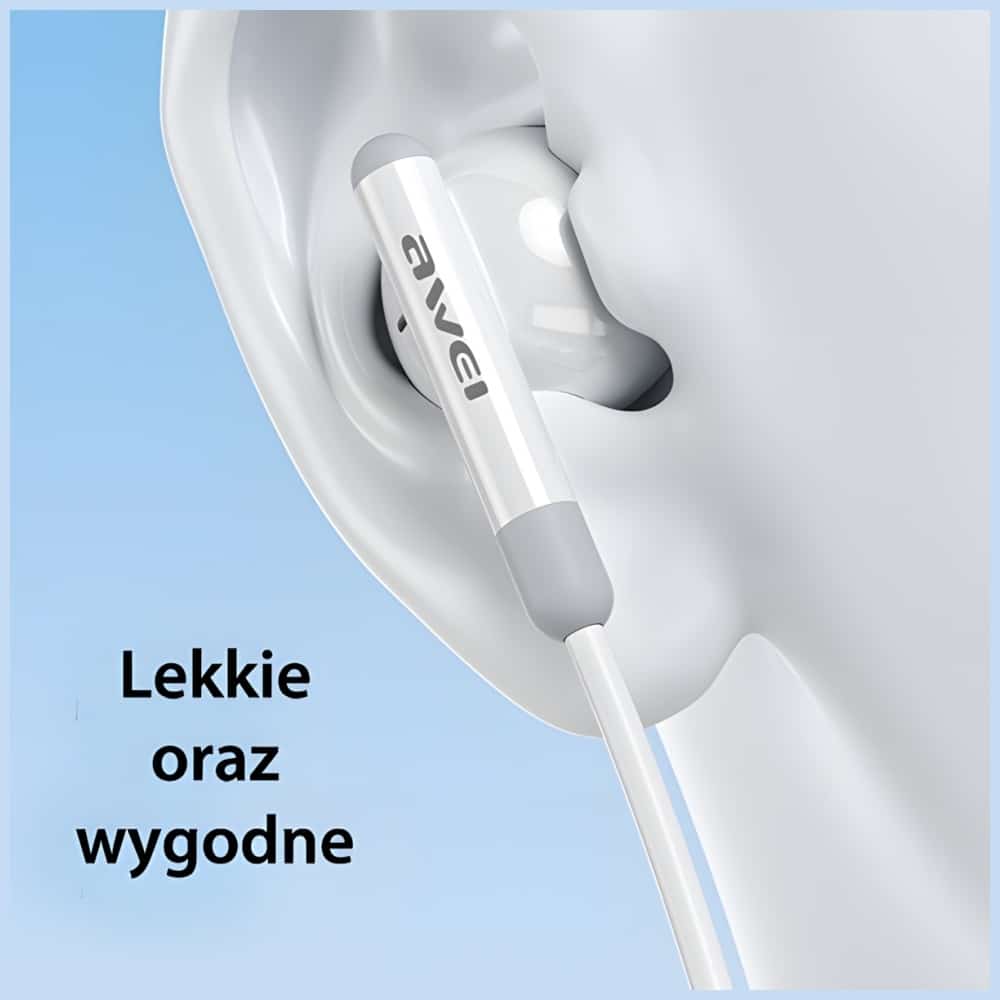 Στερεοφωνικά ακουστικά USB AWEI PC-6T-C, μαύρα - Image 5
