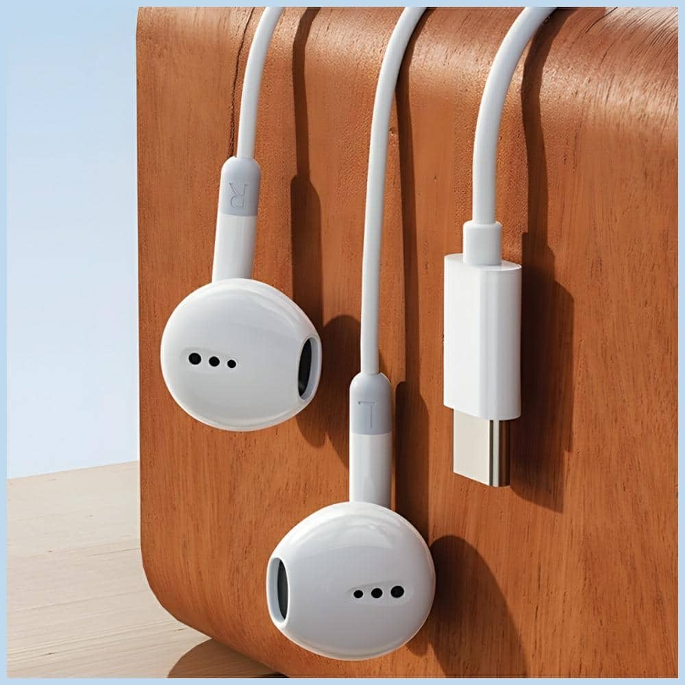 Στερεοφωνικά ακουστικά USB AWEI PC-6T-C, μαύρα - Image 2