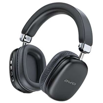 Ακουστικά Bluetooth AWEI AT7 On-Ear, μαύρα