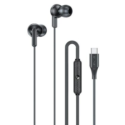 Στερεοφωνικά ακουστικά USB AWEI PC-25T-C, μαύρα