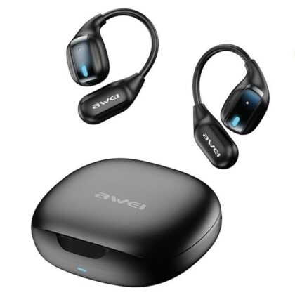 Σταθμός σύνδεσης ακουστικών Bluetooth 5.4 AWEI TZ12+, μαύρο