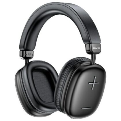 Ακουστικά Bluetooth AWEI AT6 On-Ear, μαύρα