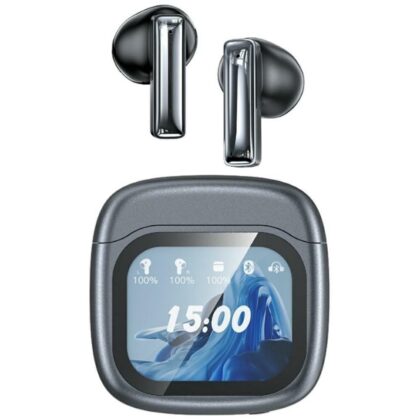 Ασύρματα ακουστικά AWEI TP100 ENC Bluetooth 5.4 TWS + βάση σύνδεσης μαύρο