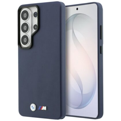 Θήκη BMW M Metal Logo MagSafe για Samsung Galaxy S26 Ultra μπλε σκούρο