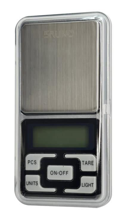 BRUNO μίνι ζυγαριά ακριβείας BRN-0076, έως 500g, ασημί