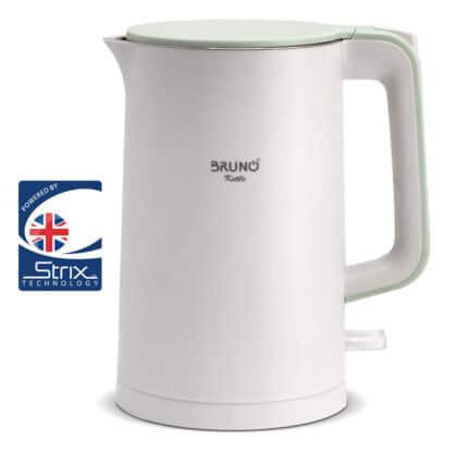 BRUNO βραστήρας BRN-0140 με διπλό τοίχωμα, 1.7L, Strix, 2200W, λευκός