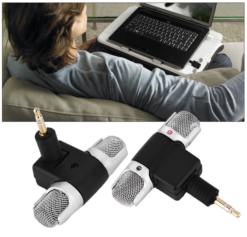 POWERTECH mini μικρόφωνο CAB-J041, stereo, 3.5mm - Image 2