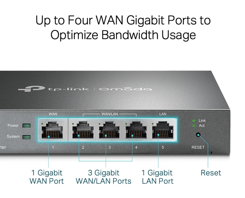 Δρομολογητής VPN Gigabit TP-LINK ER605, 5 θύρες Ethernet, Έκδ. 1.0 - Image 4
