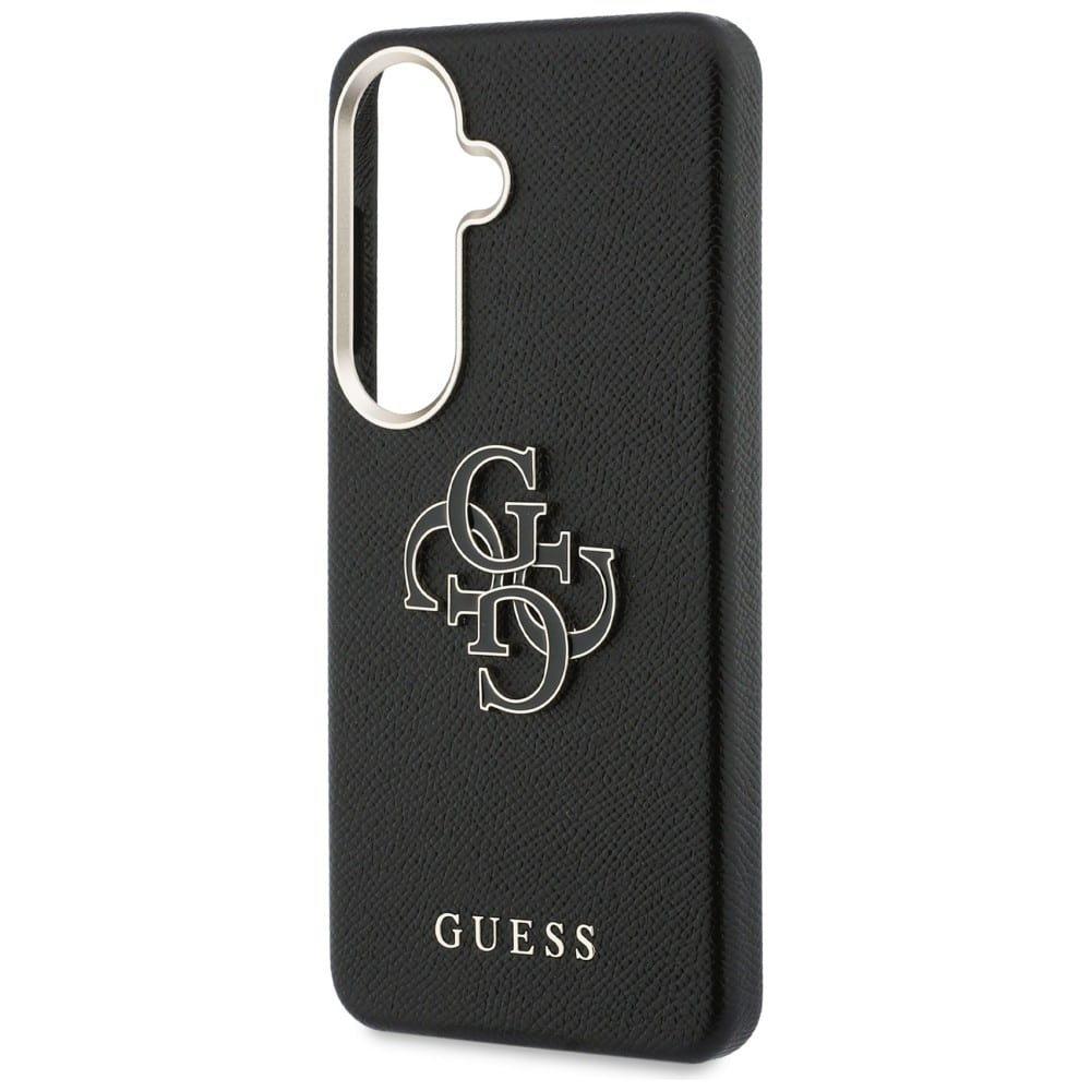 Θήκη Guess Grained Big 4G Metal Logo για Samsung Galaxy S26 Plus μαύρη - Image 6