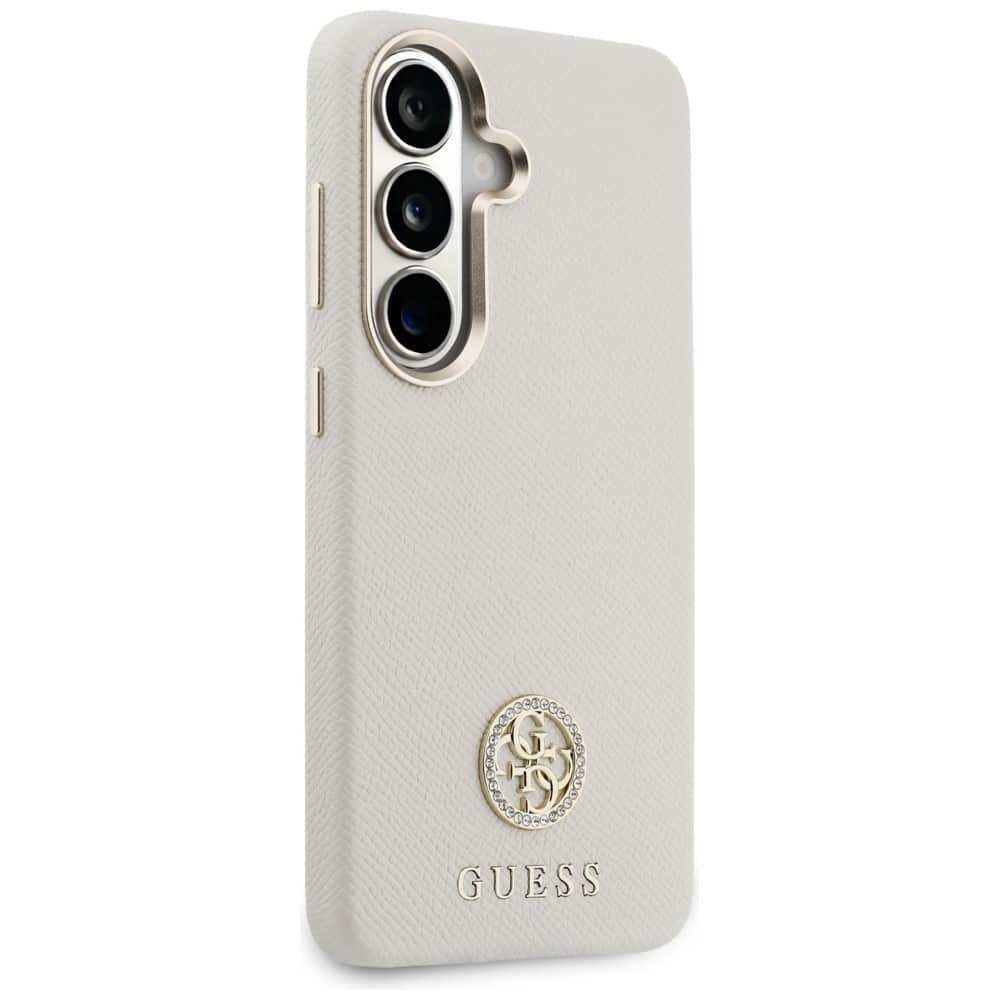 Guess 4G Ριβόλι Στρογγυλό Λογότυπο - θήκη για Samsung Galaxy S26 - Μπεζ - Image 4