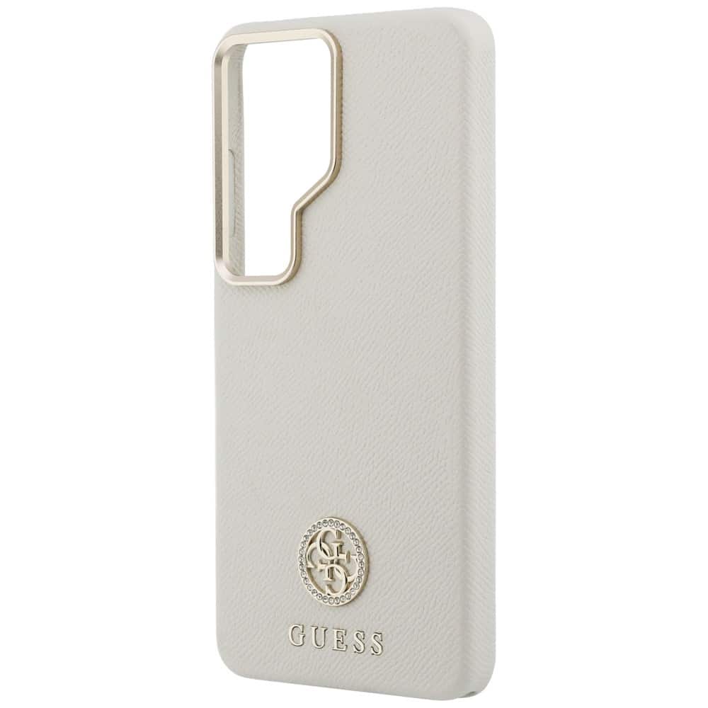 Guess 4G Rhinestone Round Logo - θήκη για Samsung Galaxy S26 Ultra - Μπεζ - Image 6