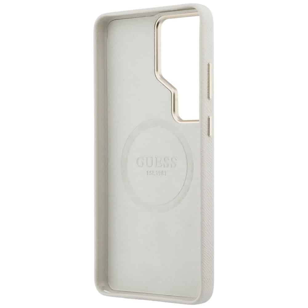 Guess 4G Rhinestone Round Logo - θήκη για Samsung Galaxy S26 Ultra - Μπεζ - Image 7