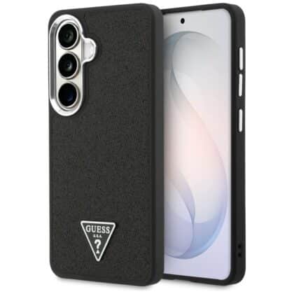 Guess Fixed Glitter Triangle - θήκη για Samsung Galaxy S26 - Μαύρο