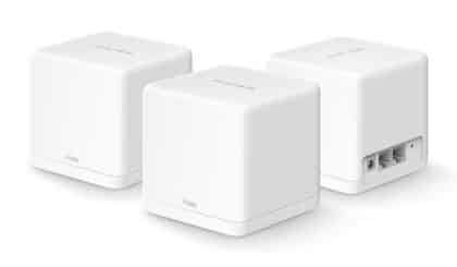 Σύστημα Wi-Fi πλέγματος MERCUSYS Halo H30G, 1.3Gbps διπλής ζώνης, 3τμχ, Έκδ. 1.0