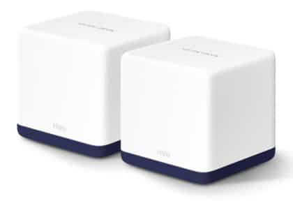 Σύστημα Wi-Fi πλέγματος MERCUSYS Halo H50G, 1.9Gbps διπλής ζώνης, 2τμχ, Έκδ. 1.0
