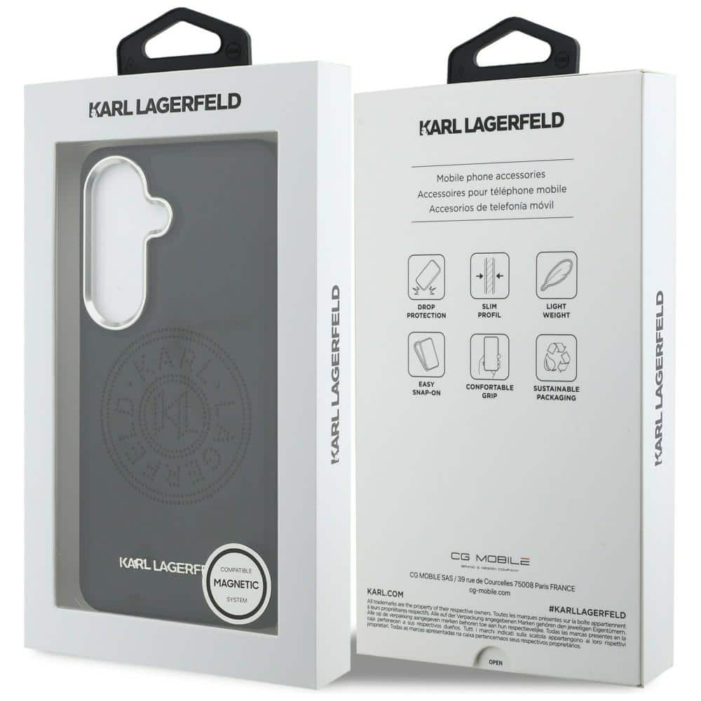 Karl Lagerfeld Karl Lagerfeld Perforated KL - θήκη για Samsung Galaxy S26 - Μαύρο - Image 8