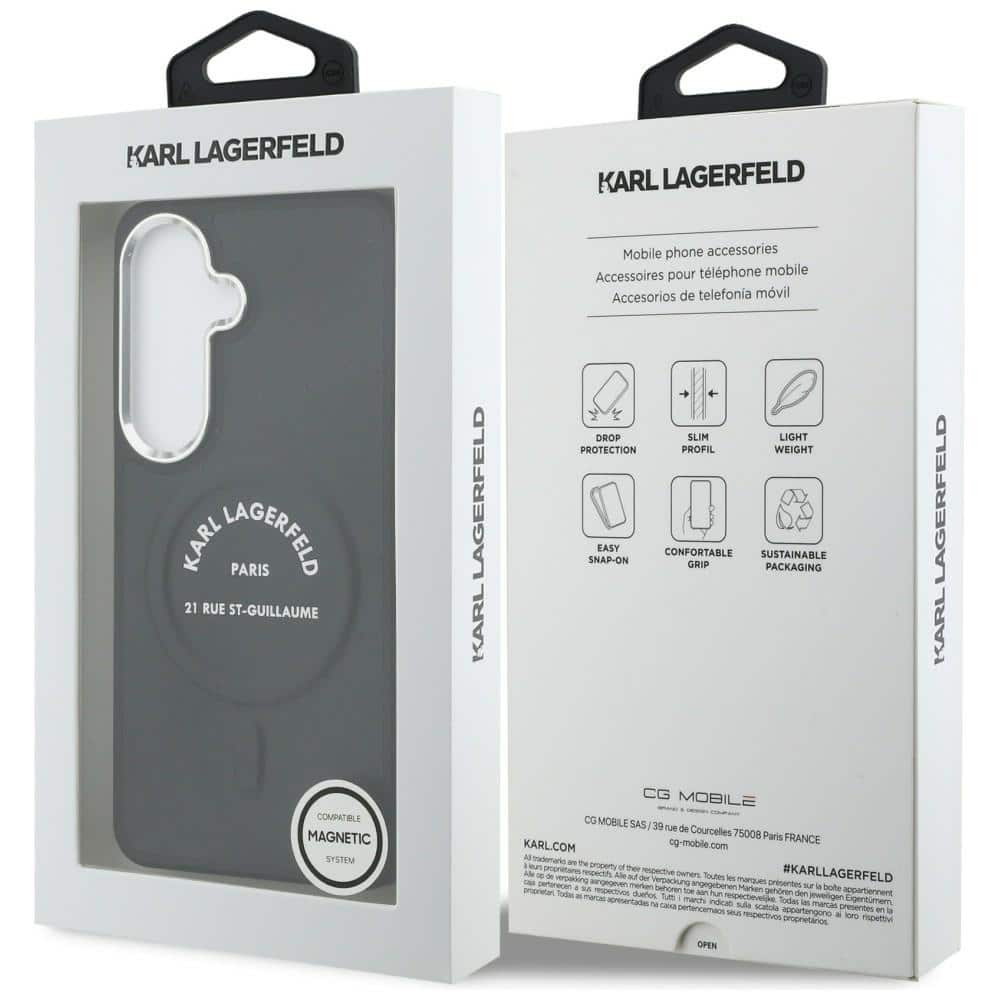 Karl Lagerfeld Karl Embossed RSG Logo - θήκη για Samsung Galaxy S26 - Μαύρο - Image 8