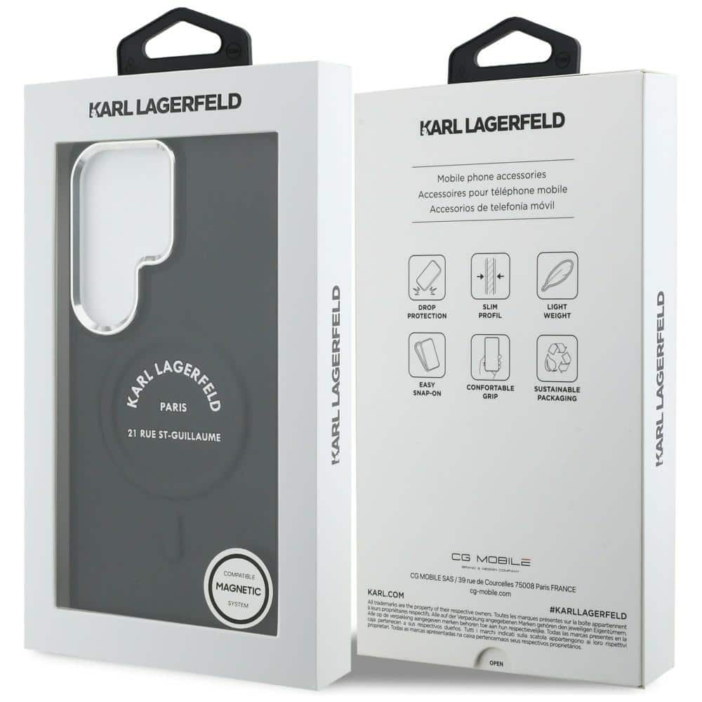 Karl Lagerfeld Karl Embossed RSG Logo - θήκη για Samsung Galaxy S26 Ultra - Μαύρο - Image 8
